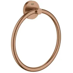 Grohe Essentials Handtuchring 40365DL1 warm sunset gebürstet, verdeckte Befestigung