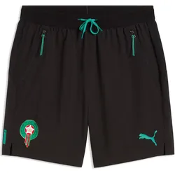 Puma, Herren, Sporthose, Woven Training Shorts Marokko 2026 (XS), Schwarz