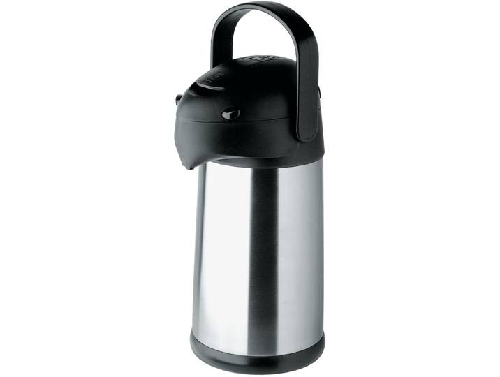 Krug Pipe Grau Edelstahl H 33.4 cm 2.5 l - Krug