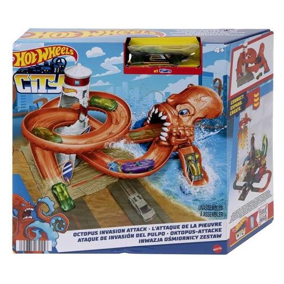 Hot Wheels City Nemesis Lab (1 Stück - assortiert) (HDR29)