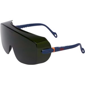 3M Schweißerbrille 2805, EN 166, EN 169, EN 171, grün getönt, für Brillenträger, Schweißerschutzstufe 5