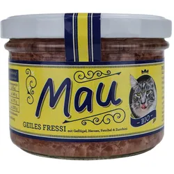 Mau Katzennassfutter im Glas - Geiles Fressi