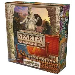 Spielworxx SPWD0009 - Sparta, Brettspiel, für 1-2 Spieler, ab 14 Jahren (DE-Ausgabe) (Deutsch, 1 - 2 Spieler)