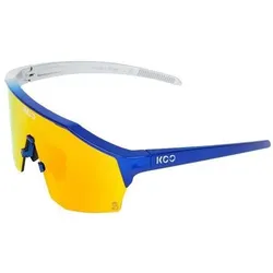KOO, Herren, Sportbrille, Alibi (Black, blue/silver, Blau, Red, Silber), Blau, Rot, Mehrfarbig, Silber, Schwarz