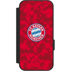Nivocase Klapphülle für Google Pixel 10a Handyhülle aus Kunst Leder NIVOflip schwarz FC Bayern München (Google Pixel 10a), Smartphone Hülle, Schwarz