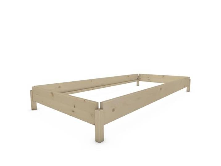 TUGA - Holztech Stapelbett Horst 90 cm x 190 cm 24 cm Fichte