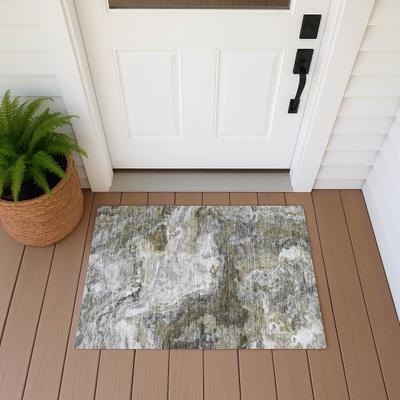 Addison Rugs Machine Washable Indoor/ Outdoor Modern Rapids Chantille Rug
