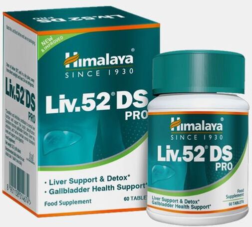 HIMALAYA HERBALS LIV.52 DS PRO 60 COMPRIMIDOS