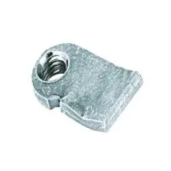 KAISER 2445-50 Hohlwand, Metall-Ersatzlasche, mit Innengewinde M3 x 1,5, Abmessungen 7 x 13 mm 244550  - 100 Stück