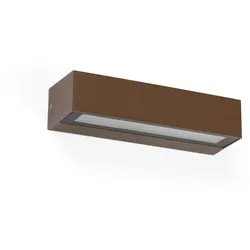 Faro Outdoor LED Wandleuchte LAKO 8W, 3000K, IP65, rostbraun FAR-71911