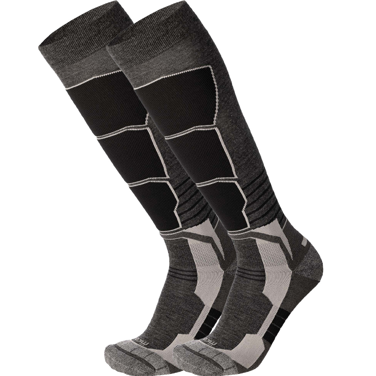 Mico Unisex Skisocken NATURAL MERINO anthracite - M = 38 - 40