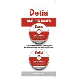 DETIA - Ameisen-Köder, Einzeldose, 2 Stück