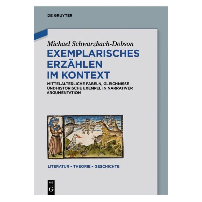 De Gruyter Exemplarisches Erzählen im Kontext (Deutsch, Hardcover, Michael Schwarzbach-Dobson) (67764515)