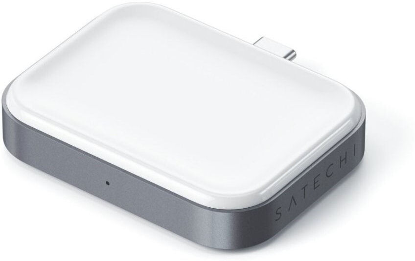 Satechi 5W Wireless Charging Dock Til Apple AirPods (1 & 2. gen.) / AirPods Pro Oplader - Hvid
