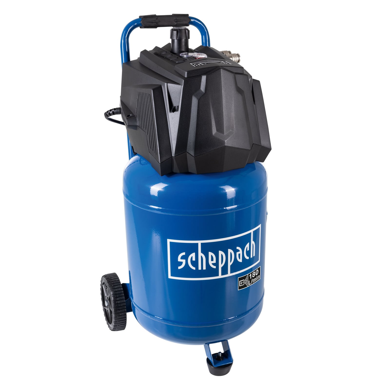 Scheppach HC35V Compressor 30L 1500W 10 Bar Olievrij Mobiel