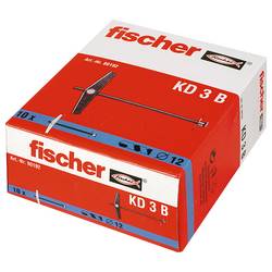 Fischer 080192 KD 3 B Federklappdübel 95 mm 12 mm 10 St.