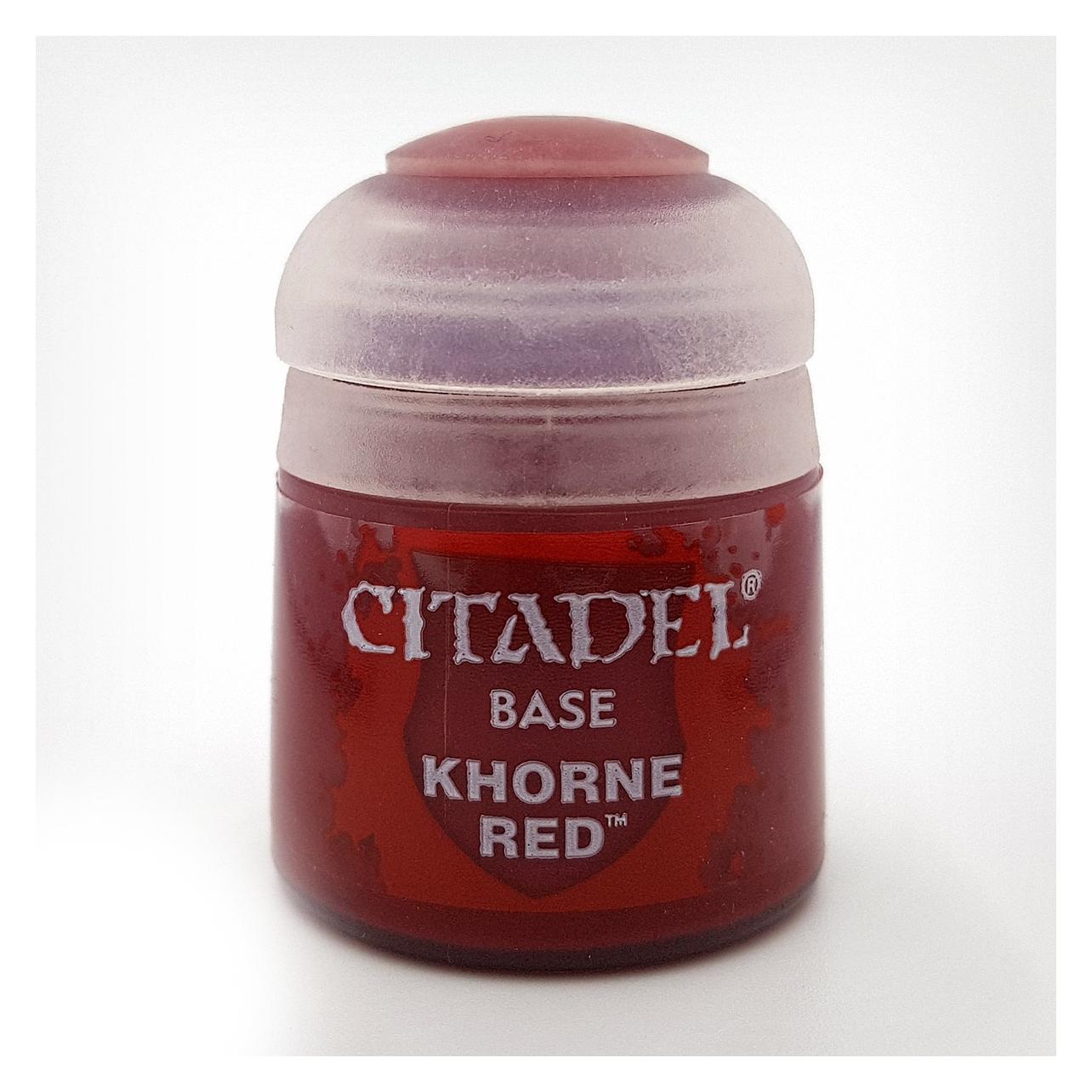 Games Workshop Citadel Pot de Peinture - Base Khorne Red (9918995000406)