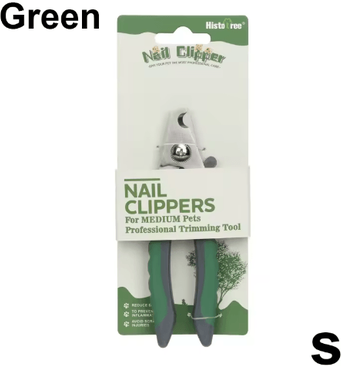 Inspire Picks Professional Pet Nail Clipper Stainless Steel Nail Trimmer For Dogs & Cats s Green