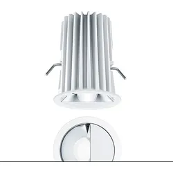 Zumtobel 60818438 LED-Deckeneinbauleuchte DIAMO R68 800-930 BC WW-DAL WH