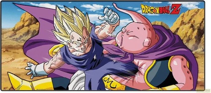 Dragon Ball - Buu vs. Majin Vegeta - Maus- und Tastaturunterlage