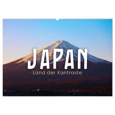 Japan - Land der Kontraste (Wandkalender 2027 DIN A2 quer), CALVENDO Monatskalender