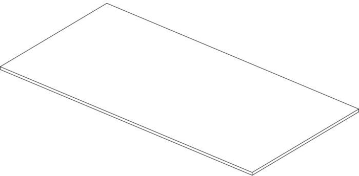 Ideal Standard Platte Conca TF063Y1 1002x505mm, weiss, ohne Ausschnitt