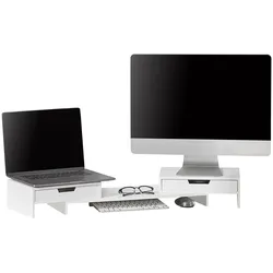 MONITORSTÄNDER Weiß