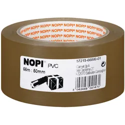 NOPI 57215 - Packband, geprägt, PVC, braun