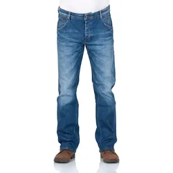 Mustang Herren Jeans Michigan Straight  - Blau - Light Scratched Used - Light Scratched Used (583) - 30W / 34L