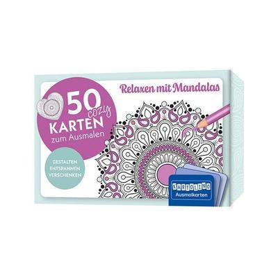 50 cozy Karten zum Ausmalen – Relaxen mit Mandalas, Sonstige von , Circon Verlag GmbH, 978-3-7901-0121-8