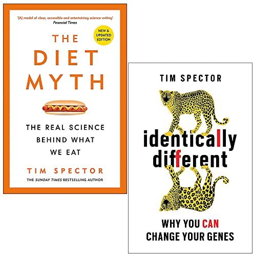 Orion Tim Spector Collection – The Diet Myth & Identically Different (2 Book Set)