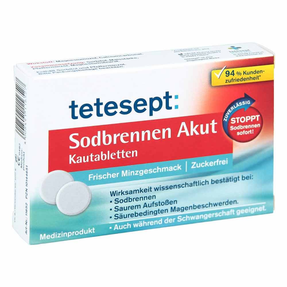 Merz Consumer Care GmbH Tetesept Sodbrennen Akut Kautabletten 10144651