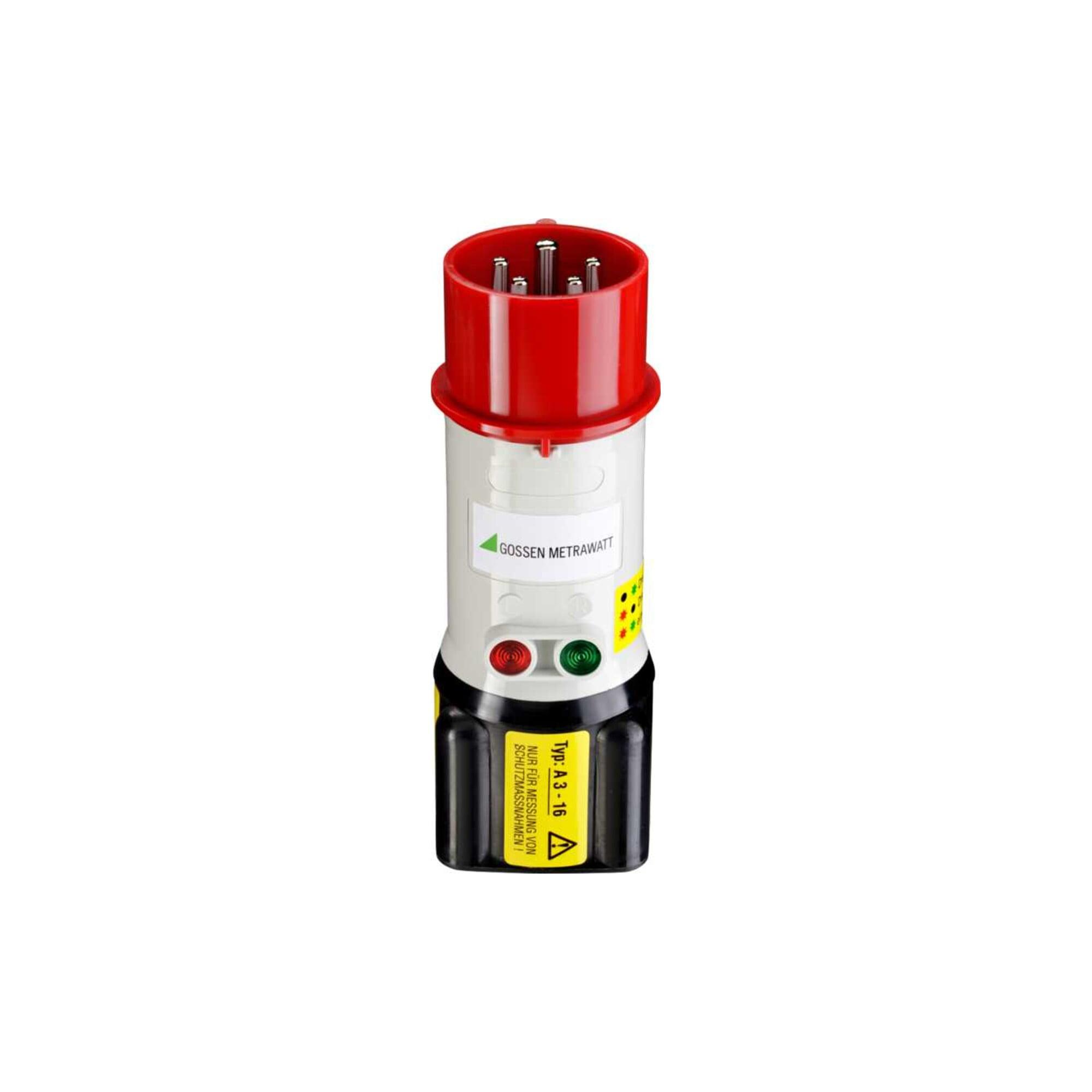 Gossen Metrawatt Drehstrom-Adapter für Prüfgeräte A3-16 (GTZ3602000R0001)