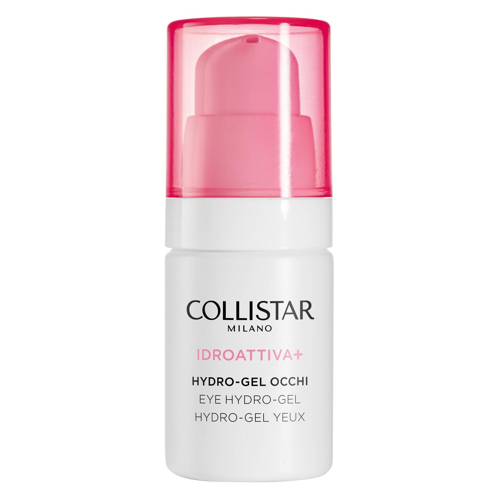 Collistar Idro-Attiva Eye Hydro-Gel Ooggel (Augenpflege Gel, 15 ml, Tag + Nacht) (K24731)