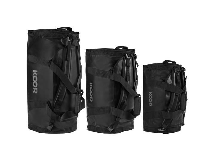 KOOR Duffle Bag Alli Schwarz PET B 38.5 cm 70l - Duffle Bag