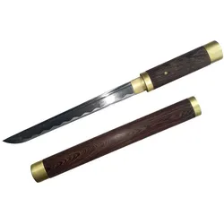 Tanto Akaya mit Saya aus Rosenholz