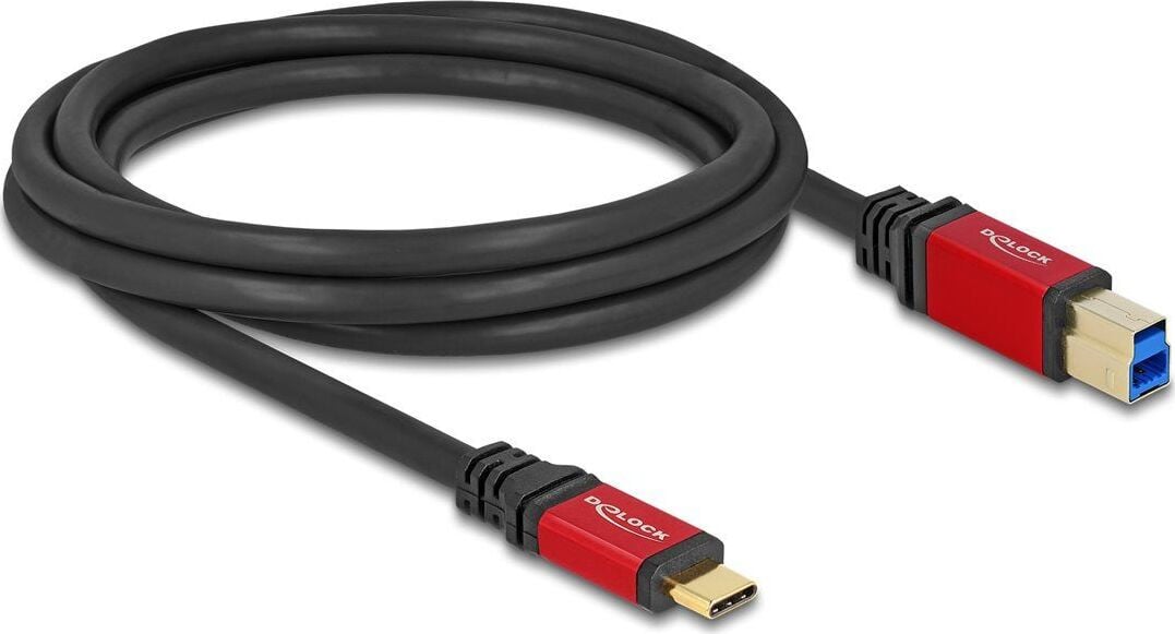 Delock 80613 USB Type-C naar USB Type-B kabel, 5 Gbps, 2m