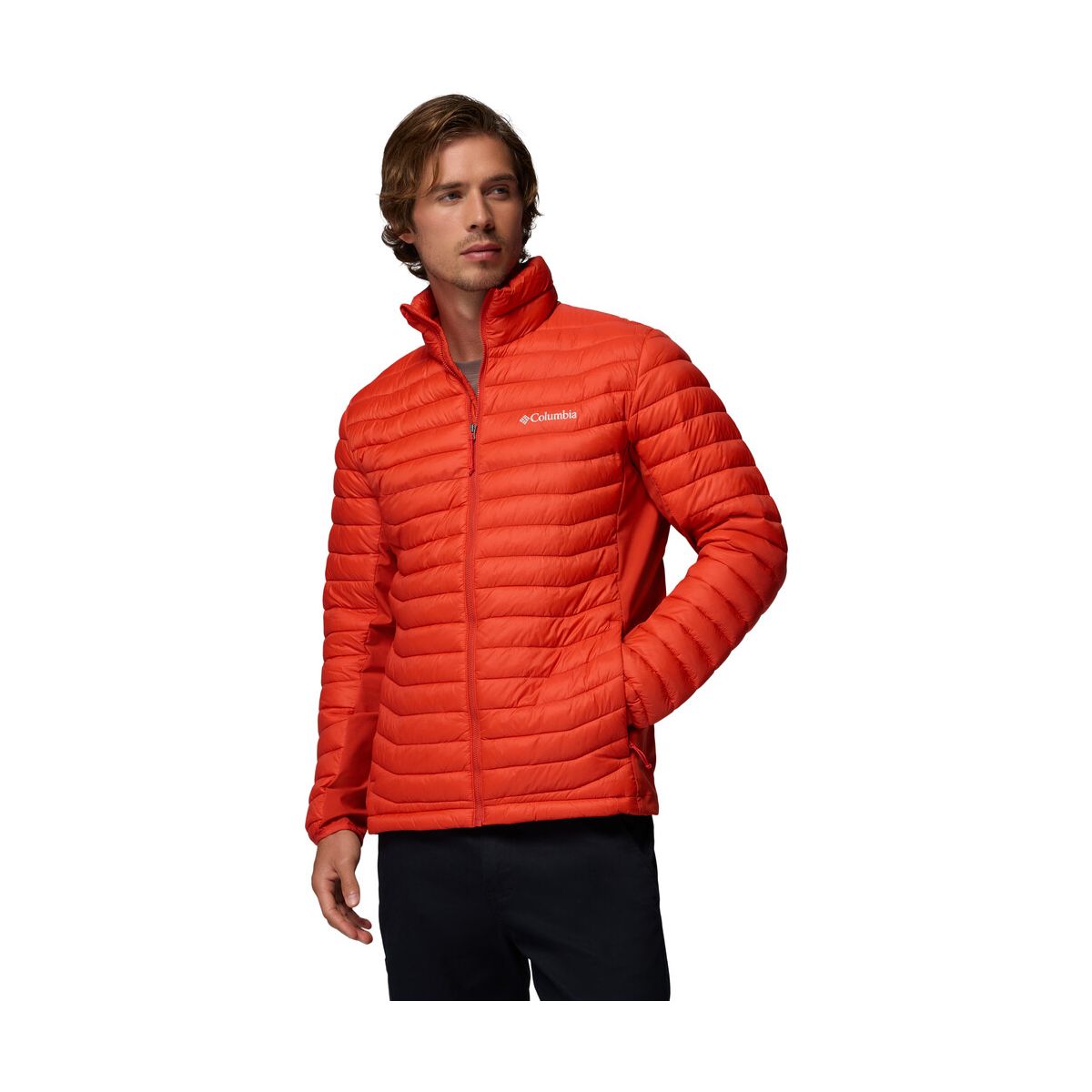 Columbia Powder Pass Hybrid Jacket super sonic (845) XL 213414-2134141-845-XL