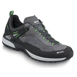 Meindl Herren Top Trail GTX Wanderhalbschuh - 44.5 - grau/petrol