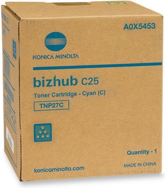 Konica Minolta TNP-27C - Cyan - Toner