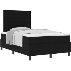 vidaXL, Boxspringbett, Jaburos (Linien-Design) (120 x 190 cm)