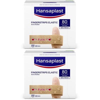 Hansaplast Elastic Finger Pflasterstrips 2x 2x80 St Pflaster