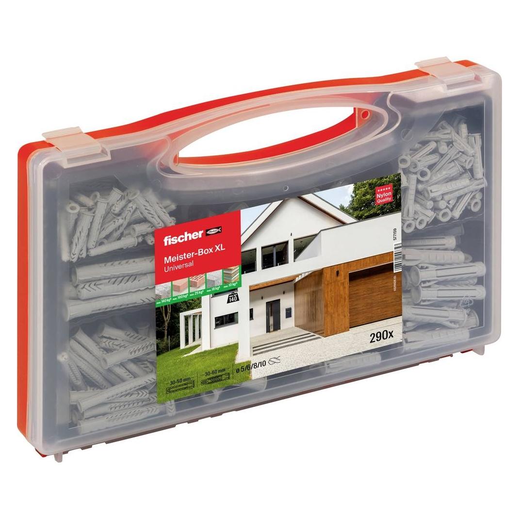 Fischer Meister-Box XL Universal (290 Stk.) (577159)
