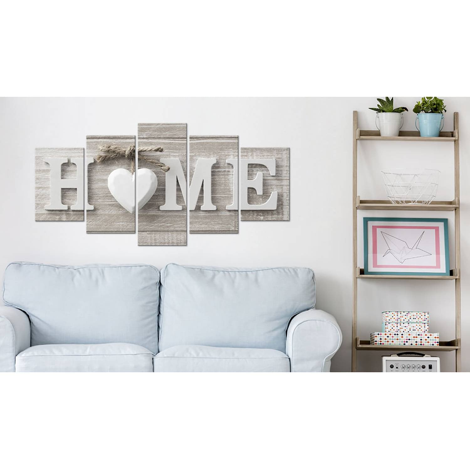 home24 Afbeelding Love Sanctuary linnen beige 200 x 100 cm