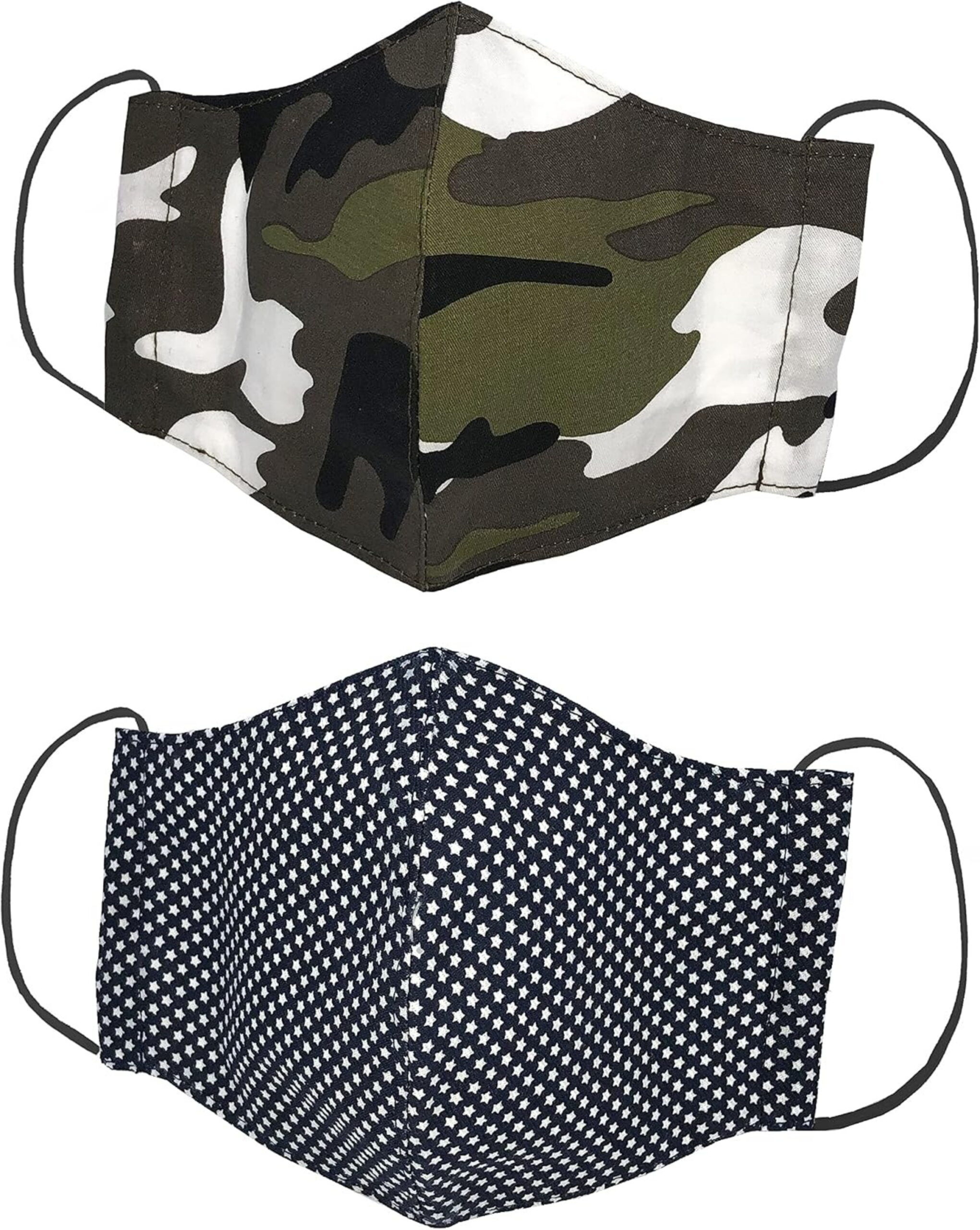 Kanguru Mascherina per bambini (modello Green Mask), multicolore, per bambini dai 6 ai 12 anni