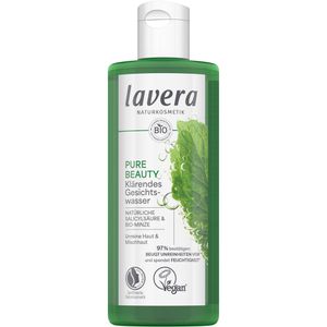 lavera Gesichtswasser Naturkosmetik Pure Beauty, klärend, mit Salicylsäure & Bio-Minze, für fettige & Mischhaut, 200 ml