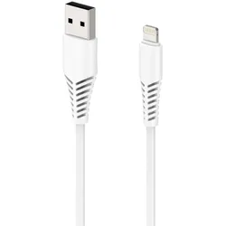 2GO 797288 Lightning-Kabel 1 m Weiß