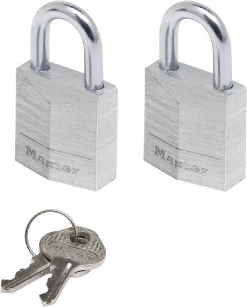 Master Lock 9120EURT Hangsloten 20mm Gelijksluitend