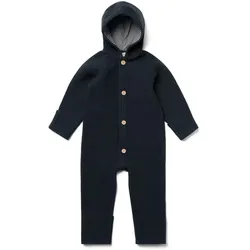 Tchibo - Baby Walkoverall mit Merinowolle - Kinder - Gr. 98/104 - dunkelblau