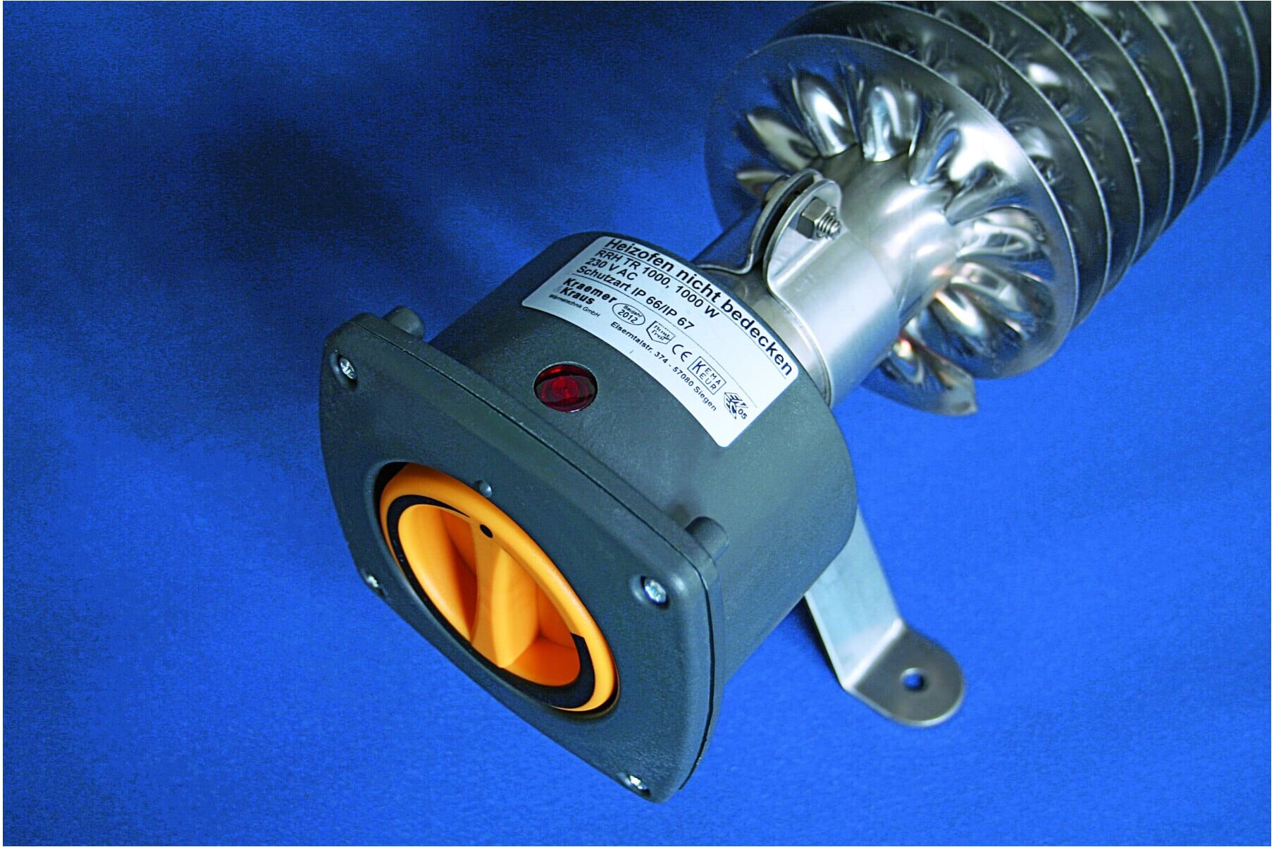 Kraemer&Kraus; Rippenrohrheizofen 230V,500W,500mm RRH TR 500 ; Kraemer & Kraus)